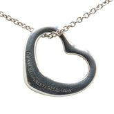 ティファニー オープンハート ネックレス SV925 シルバー レディース TIFFANY&Co. 【中古】